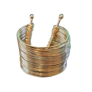 🆕️ Goldtone Multibangle cuff bracelet